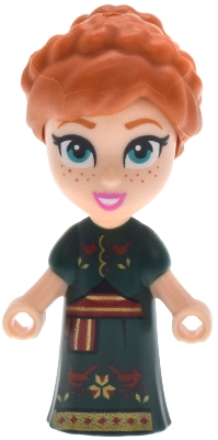 Anna - Microdoll, Dark Green Dress