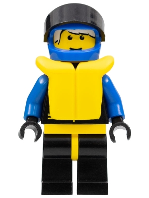 Extreme Team - Blue, Blue Helmet Plain, Life Jacket