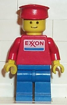 Exxon - Blue Legs, Red Hat