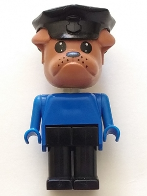Fabuland Figure Bulldog 1 with Police Hat