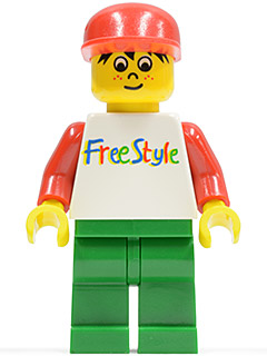 FreeStyle Timmy with Green Legs and Red Hat