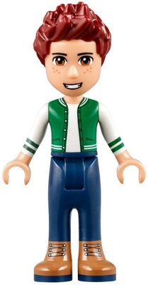 Daniel - Green Jacket, Dark Blue Trousers