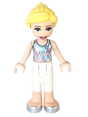 Stephanie - Silver/White Sport Outfit