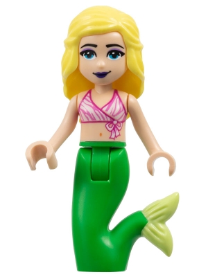 Chloe - Pink Bikini, Fish/Mermaid Tail