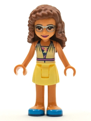 Olivia - Bright Light Yellow Top, Bright Light Yellow Skirt