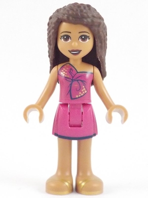 Andrea - Magenta Top, Magenta Skirt