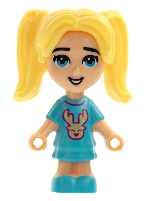 Stephanie - Microdoll, Medium Azure Dress