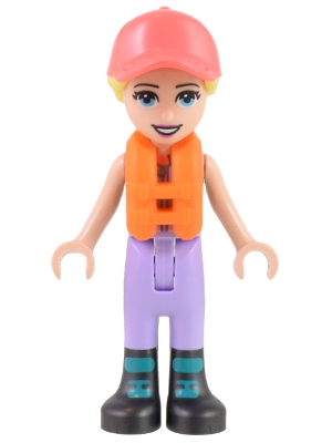 Stephanie - Wetsuit, Lifejacket, Coral Cap