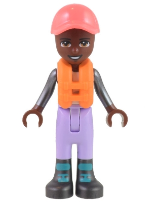 Elijah - Wetsuit, Lifejacket, Coral Cap