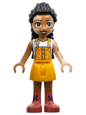 Jordin - Bright Light Orange Overalls