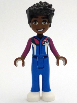 Zac - Blue/Magenta Ski Suit