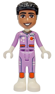William, Adult, Lavender Space Suit