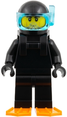 Diver, Black Suit