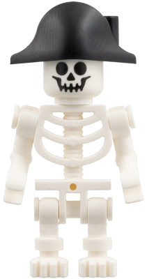Skeleton, Standard Face, Bent Arms, Vertical Hand Clips, 78132 Torso