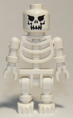 Skeleton with Evil Skull