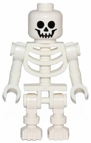 Skeleton with Standard Skull, Bent Arms Vertical Grip