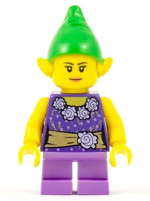 Elf - Female, Dark Purple Top