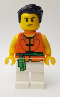 Dragon Boat Race Team Green/Orange Member 3