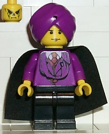 Professor Quirinus Quirrell, Yellow Head, Purple Turban and Torso