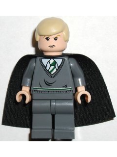 Draco Malfoy, Dark Bluish Gray Sweater, Cape