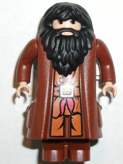 Rubeus Hagrid, Reddish Brown Topcoat &#40;Light Nougat Version with Movable Hands&#41;