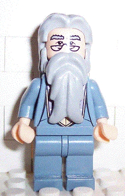 Albus Dumbledore, Sand Blue Outfit with Braid Clasps