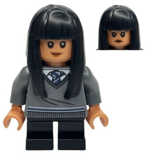 Cho Chang - Dark Bluish Grey Sweater, Black Legs, Rubber Hair