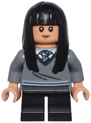 Cho Chang - Dark Bluish Grey Sweater, Black Legs, Plastic Hair