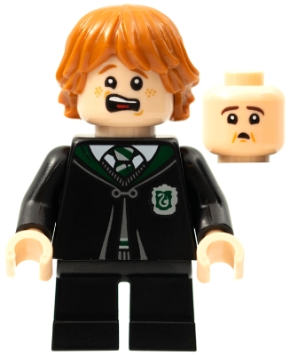 Ron Weasley - Slytherin Robe, Vincent Crabbe Transformation