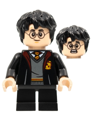 Harry Potter, Gryffindor Robe Open, Sweater, Shirt and Tie, Black Short Legs