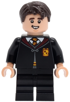 Neville Longbottom, Gryffindor Robes, Short Legs, Happy