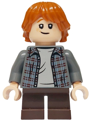 Ron Weasley, Dark Bluish Gray Shirt, Short Legs