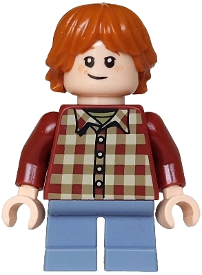 Ron Weasley, Dark Red Shirt, Sand Blue Short Legs