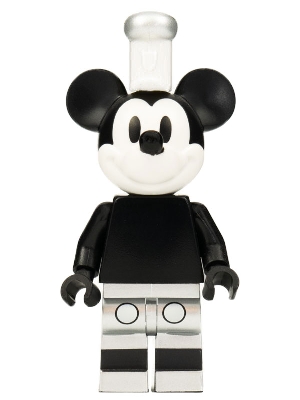 Mickey Mouse - Grayscale, Steamboat Willie