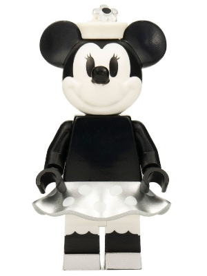 Minnie Mouse - Grayscale, Steamboat Willie