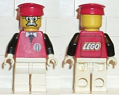 Infomaniac, LEGO Logo on Back