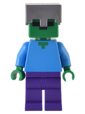 Zombie, Flat Silver Helmet