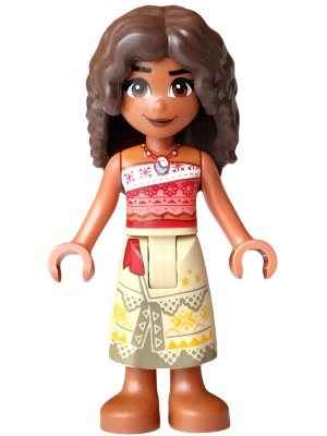 Moana, Sienna Brown, Tan Skirt (5828 Hair)