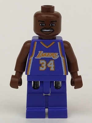 NBA Shaquille O'Neal, Los Angeles Lakers #34 (Road Uniform)