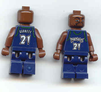 NBA Kevin Garnett, Minnesota Timberwolves #21 (Dark Blue Uniform)