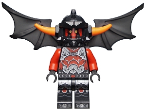 Ash Attacker - Orange Horns, Wings