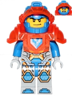 Clay, Trans-Neon Orange Armor