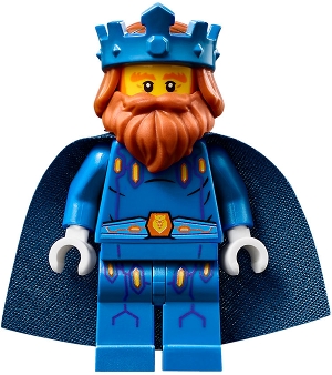 King Halbert - Blue Crown and Robes