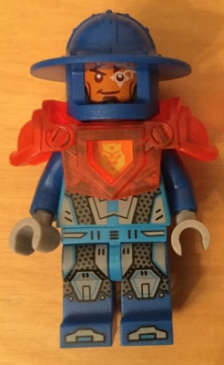 Royal Soldier / Guard - Trans-Neon Orange Armor, Disk on Back