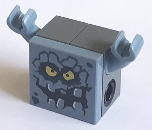 Brickster - Small with Technic Bricks 1 x 2