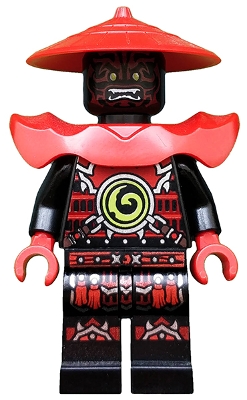 Source: BrickLink Stone Army Swordsman - Red Face