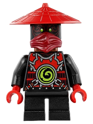 Source: BrickLink Stone Army Scout - Red Face
