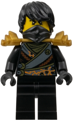 Source: BrickLink Cole - Rebooted, Shoulder Armor, Hair