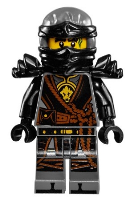 Source: BrickLink Cole - The Hands of Time, Black Armor