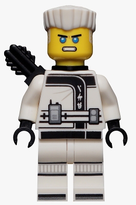 Zane with Hair and Quiver (LEGO Ninjago Movie)